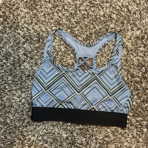 3- Victoria's Secret Sport Women's The Player Racerback Sport Bra Size S Multi - Picture 4 of 9